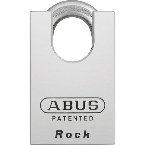 ABUS Mechanical 83/55Mm Rock Hardened Steel Padlock Closed Shackle Carded