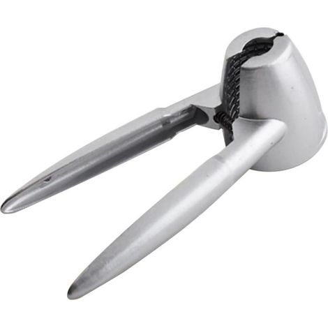 Nussknacker aus Aluminium mit integriertem Trichter, Schalenöffner und Nussgreifer. (1/5)