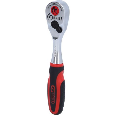 KS TOOLS 1/4" Llave de trinquete Monster, 80 dientes - 935.1490 (1/2)