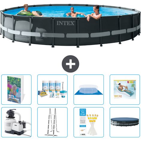Ultra XTR Pool Rund - 610x122 cm - 9-teilig S683