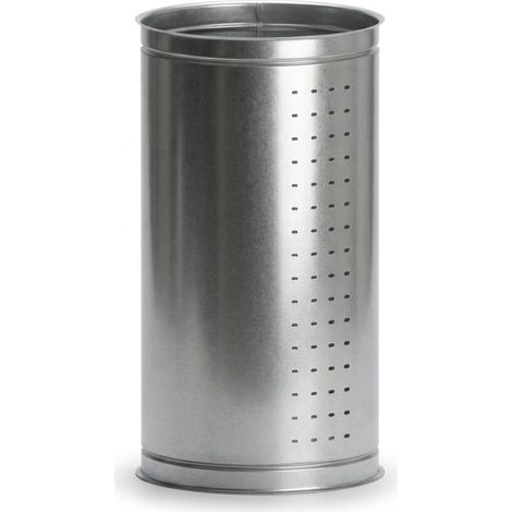 MAKA Canale Aria Microforato Tipo C Alta Induzione 1000 mm Zincato Ø 200 mm (1/5)