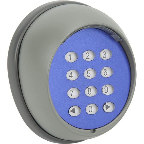 Clavier sans Fil Porte D'entrée Code Automatique pour Ouvre-Porte Automatique Clavier Sécurité sans Fil Panneau D'opérateur Porte Distance avec Accessoires (1/5)