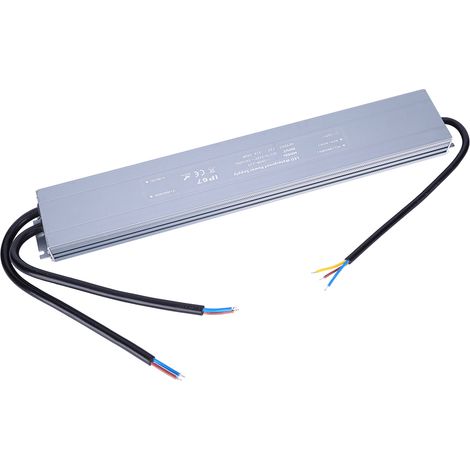 Alimentation électrique ultra-mince étanche 12V 300W HRUW-300W-12V, entrée 170-240VAC 50/60Hz, bloc d'alimentation pour usage intérieur/extérieur (1/5)
