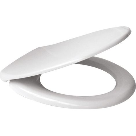 Sedile WC soft close in termoindurente bianco Tecom