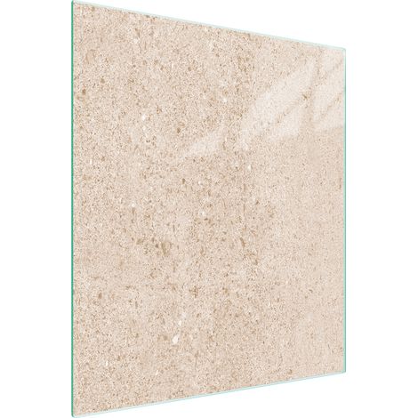 Planche à découper en verre beige 45 x 52 cm (1/5)