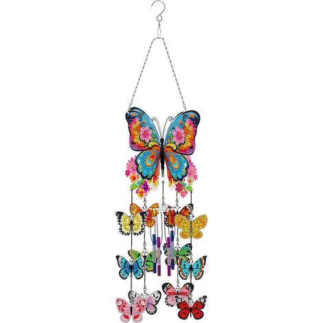 Guirlande lumineuse attrape-soleil en acrylique avec diamants–Cadeau créatif pour la décoration de fenêtre et d'intérieur (1/5)