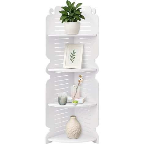 Corner Shelf Unit Corner Shelf Book Shelf Bathroom Shelves Corner Shelves Corner Unit Corner Table Corner Unit For Living Room (1/5)