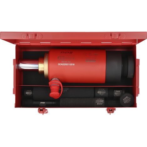 KS Tools Druck- und Zug-Hydraulikzylinder-Satz, 22t, 10-tlg