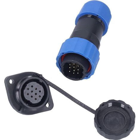 IP68 Wasserdichter Stecker/Buchse Flansch Luftfahrt Stecker/Buchse Stoßverbinder AC250V 5A SP2010 Pin