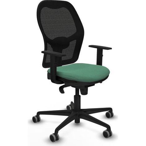 Piqueras-y-crespo Silla Jorquera Chaise de bureau vert émeraude