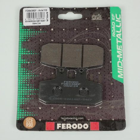 Plaquette de frein Ferodo pour Moto Moto Guzzi 850 V7 2021 à 2022