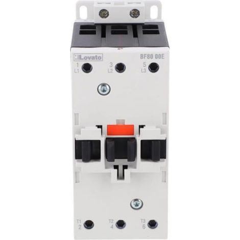 Contacteur de puissance tripolaire 80 A, bobine AC3 20...48 V CA/CC BF8000E024