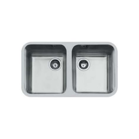 Foster 1302 860 fregadero Fregadero encastrado bajo encimera Rectangular Acero inoxidable (1/2)