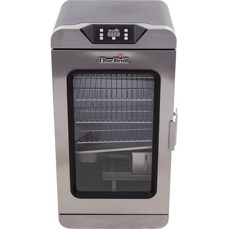 Char-Broil Digital Smoker 2.0, affumicatore elettrico con isolamento a doppia parete, controllo della temperatura da 37°C a 135°C, spegnimento automatico, 4 griglie
