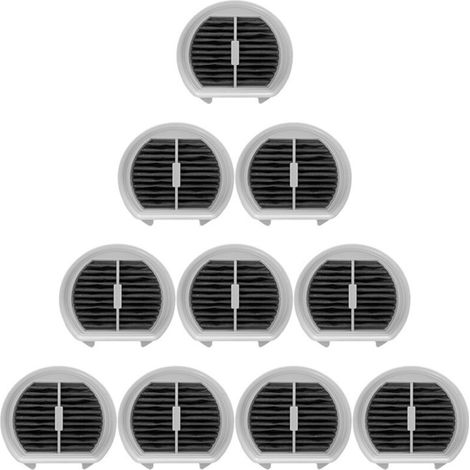 Lot de 10 filtres HEPA pour aspirateur sans fil Xiaomi Mijia Lite MJWXCQ03DY (1/4)