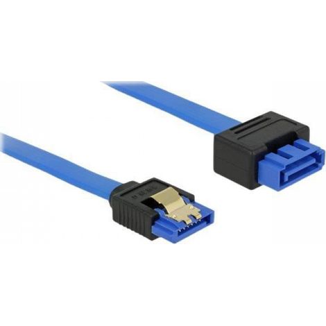 Câble Extension Sata - 30 Cm - Débit 6 Go/s - Connecteur Sata 7 Broches - 1 Pièce