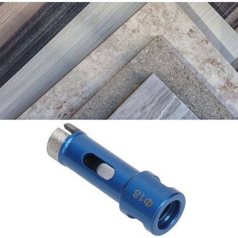 Foret M14 pour granit, béton, carrelage, marbre, fritté, bleu, 18 mm (1/5)