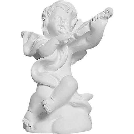 Figurine de chérubin, petite statue d'ange, décoration de table, mini sculpture pour hôtel, étagère, bureau, chambre, décoration intérieure-3.3x3.3x6.2cm-violin