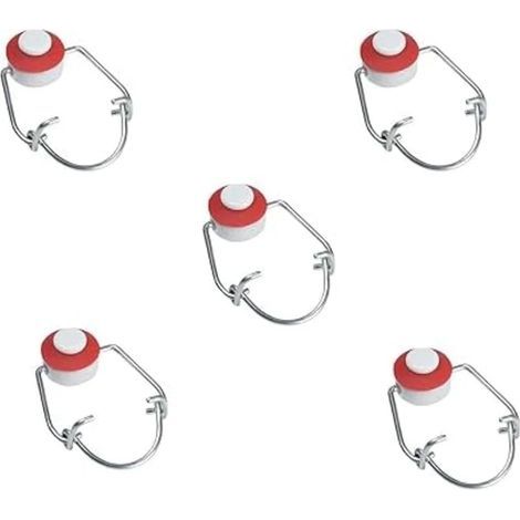 Bouchons mécaniques pour fermeture hermétique de bouteilles en verre - Diamètre maximal du goulot : 4 cm - Dimensions du bouchon (sans collerette)-AquaForge (1/5)