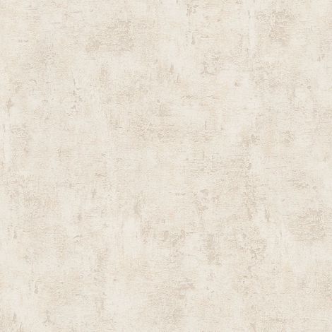 Empapelado tono sobre tono Profhome 224057 papel pintado no tejido ligeramente texturado tono sobre tono mate crema 5,33 m2