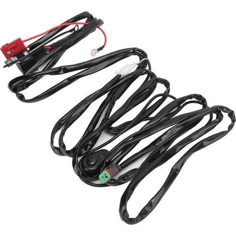 Faisceau de câblage pour interrupteur 40A 12V 3M LED 1V1 connecteur DT étanche pour phare de voiture (1/5)