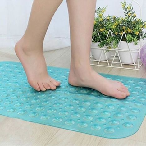Tapis Antidérapant Baignoire - PVC - 100 x 40 cm - Pour Salle De Bain - 1 Pièce (1/4)