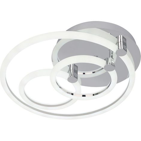 Plafon 68w 3000k, 4000k, 6500k Cromo Alya 10x44x40cm 9180Lm Regulable, Memoria y C. Remoto (1/4)
