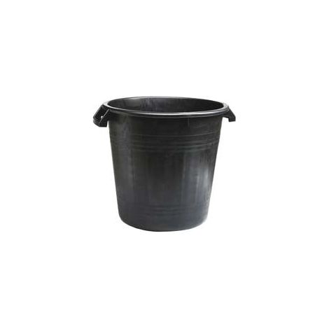 Bidoni Neri Per Uso Agricolo Senza Coperchio - lt.50 ø cm.41 altezza cm.50