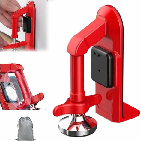 Anti-collision door stop, door locking device, security device for hotels, for women living alone, door stop, anti-burglary device, essential item for people (1/5)
