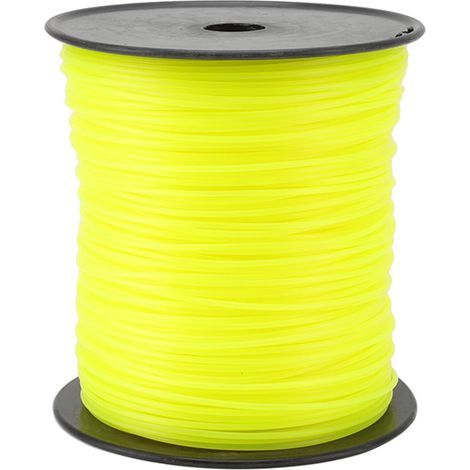 Cordon tondeuse rond jaune 3.0mm – nylon robuste – pour Husqvarna – modèle 4 (1/5)
