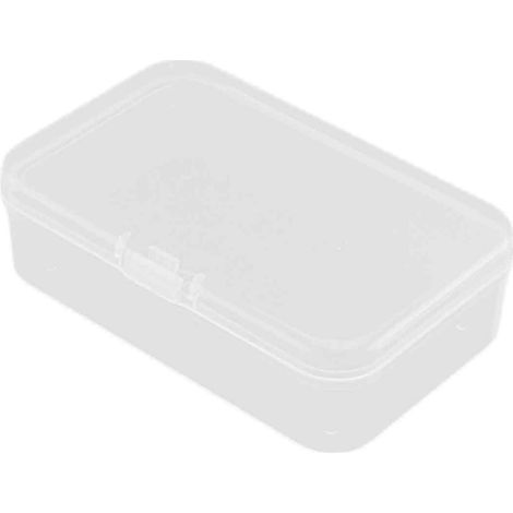 Transparente PP-Box, rechteckige Kunststoffverpackung, leere Box, Teile, Handy-Reparaturbox, Werkzeugbox, Mini-Aufbewahrungsbox in kleiner Größe