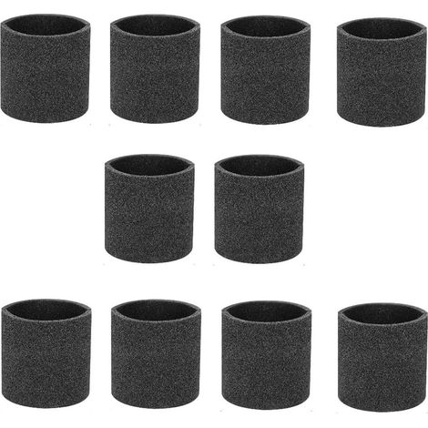 10 Pack Foam Filter Sleeves for Shop Vac Filter 90304 90585, for Shop Vac Filter, Wet & Dry Filter (1/4)