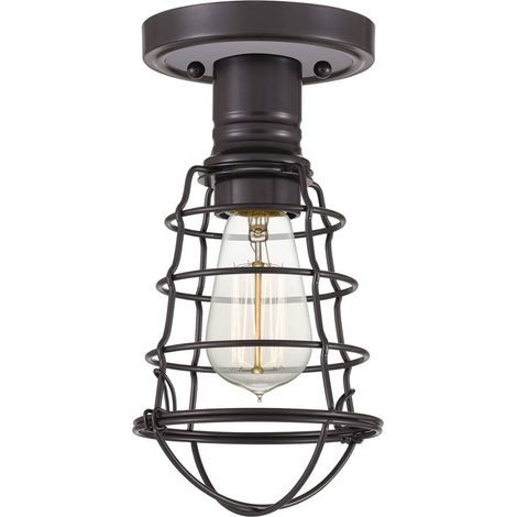 Elstead Quoizel Mixon Plafoniera semi-incasso in bronzo palladiano (1/5)