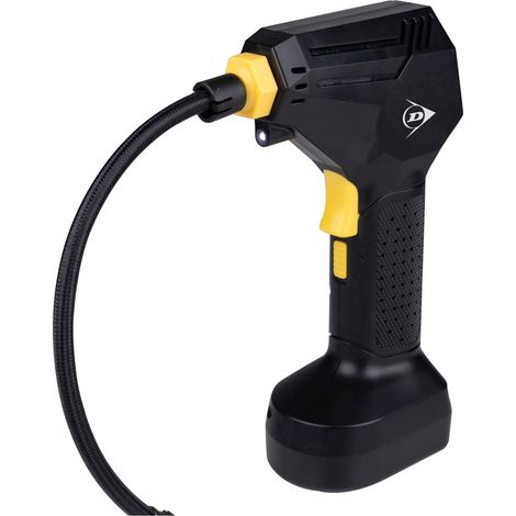Dunlop Compressore ad Aria Portatile in Abs 12V - con Led e custodia (1/5)