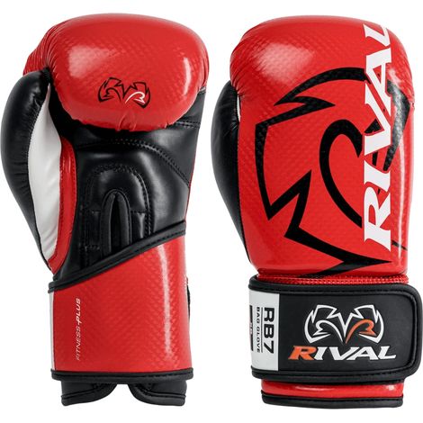 Gants de boxe Rival RB7 Fitness Plus Sac Rouge XL (1/3)