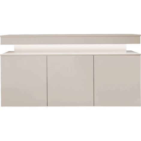 Aparador Monfero, Cachemira, 83x160cm, Número de puertas: 339cm, Aglomerado laminado, MDF, LED (1/5)