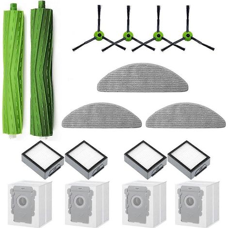 Accessoires pour aspirateurs Combo J5+ I5+ Puls : brosse principale latérale, filtre HEPA, lingette de nettoyage, sacs à poussière (1/5)