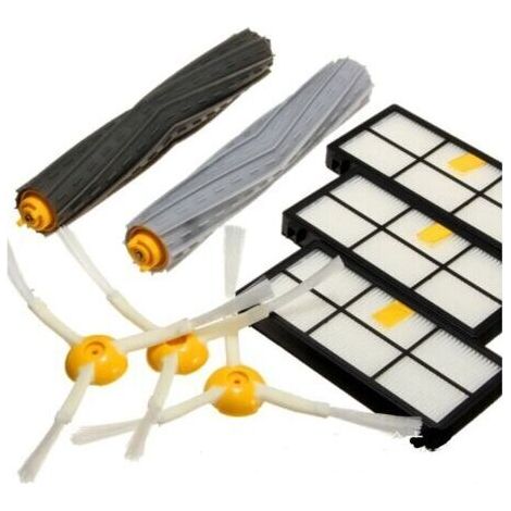 Vacuum cleaner accessory promotion – 8-piece iRobot replacement part set for iRobot Roomba 800-900 series, 880-860-870-871-980-990 robots – TRIMEC (1/4)