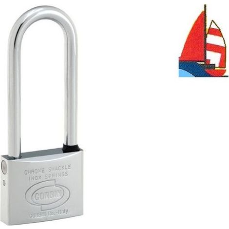 Cadenas Corbin-Marino PL12250 en laiton 50 mm arc long