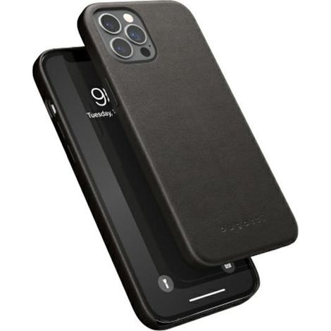 Funda Bugatti Porto Full Wrap para iPhone 12 ProMax negra/negra 42646 (1/5)