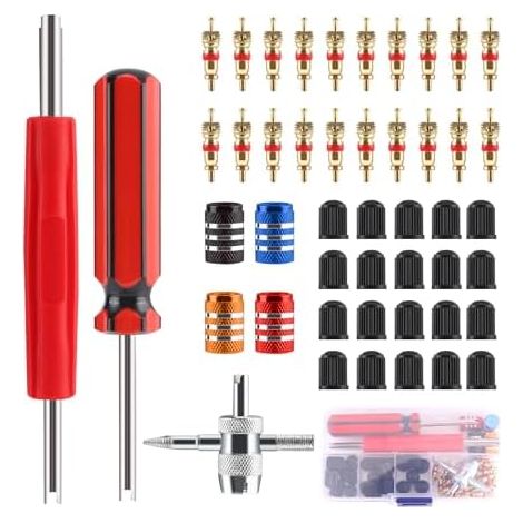 Valve Pneu Outil Tire Repair Kit Core de Reparation d'outils réparation Voiture pour Noyau - (1/5)
