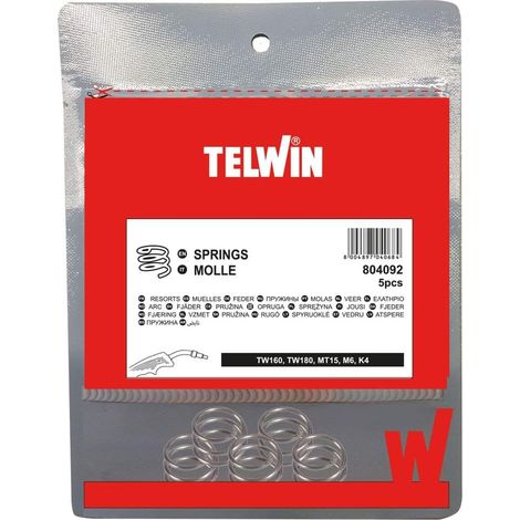 Telwin 8049092 Kit 5 molle per torce MIG (1/5)