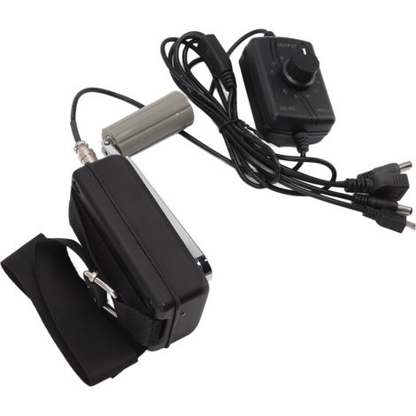 Générateur à manivelle portable haute efficacité 30W, petit générateur noir pour la charge d'urgence en extérieur (1/5)