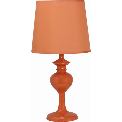 Lampada da tavolo Candellux Berkane arancione E14 41cm (1/3)