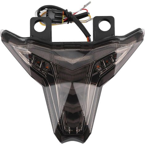 LED-Rücklicht mit Blinker für Motorräder, hohe Helligkeit, 12 V DC, passend für Kawasaki Z1000/ZX-10R Ninja/Ninja 400, getönte Linse (1/5)