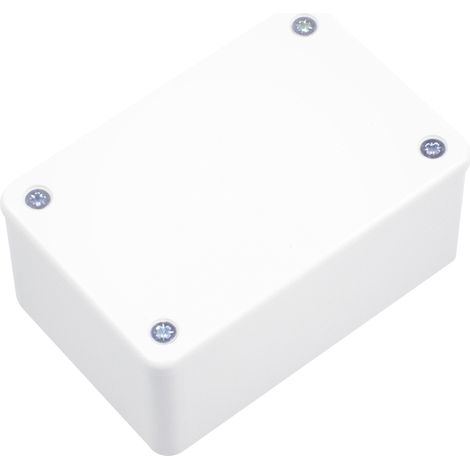 Boîtier à usage général RS PRO en ABS, 85 x 56 x 40mm, Blanc IP54 ( Prix pour 1 )