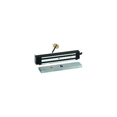 Ventouse électromagnétique V30035 à encastrer – Force de rétention 3000 N – Largeur 35 mm – Pour espaces confinés
