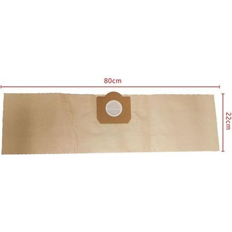 Lot de 10 sacs à poussière en papier pour aspirateur eau et poussière Kärcher WD3, WD3P, WD4 (1/3)
