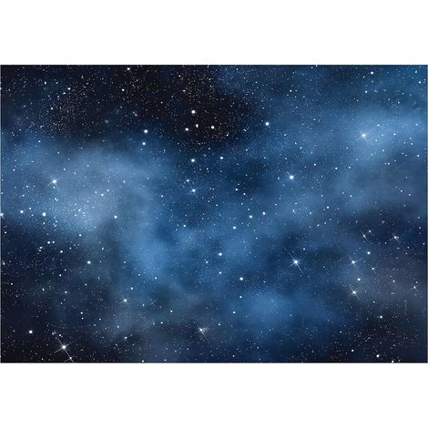 Papier peint mural cosmos étoiles ciel enfant intissé grand format design intérieur chambre enfant pas cher 400x280 cm