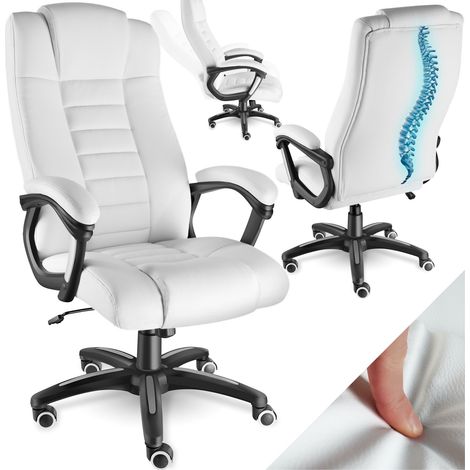 Fauteuil de direction avec assise et repose-tête rembourrés - (1/5)